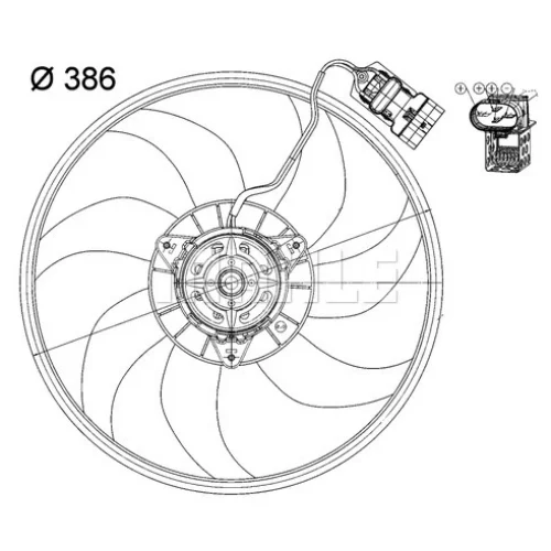 MAHLE ORIGINAL ASW 17 000S Air Conditioning Pressure